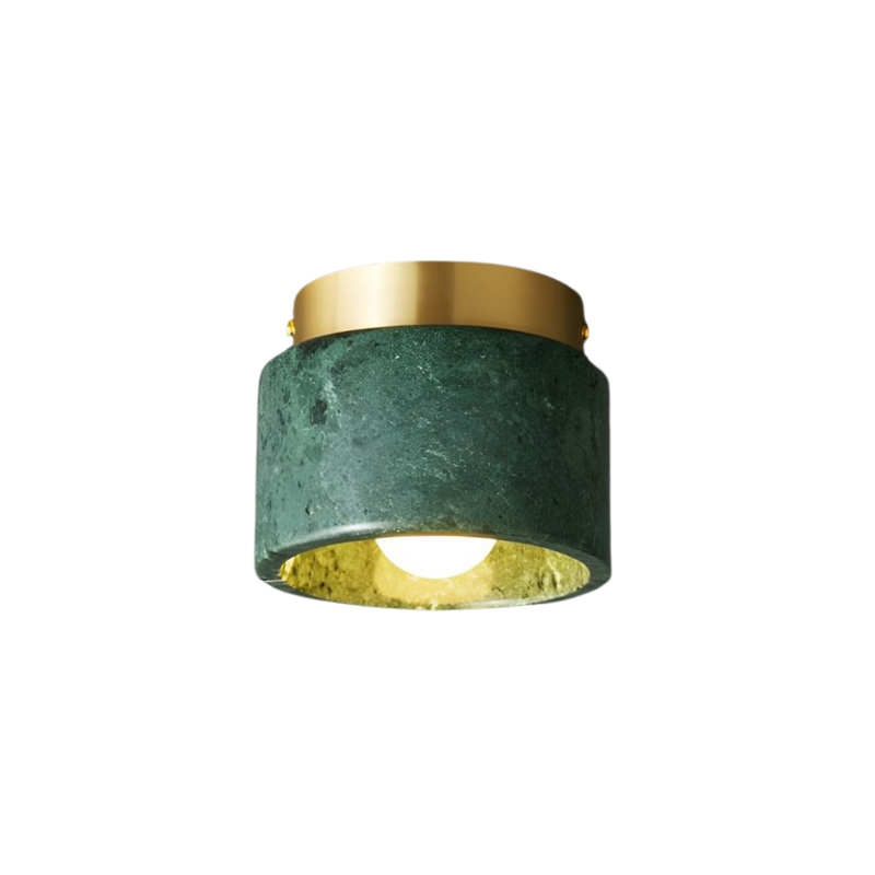 Luminária de teto Cilindro de Granito