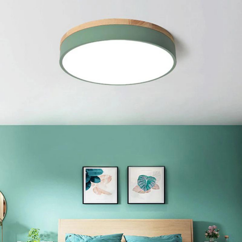 Luminária de teto Estilo Escandinavo Natural