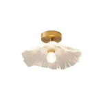 Luminária de teto Flor Dourada