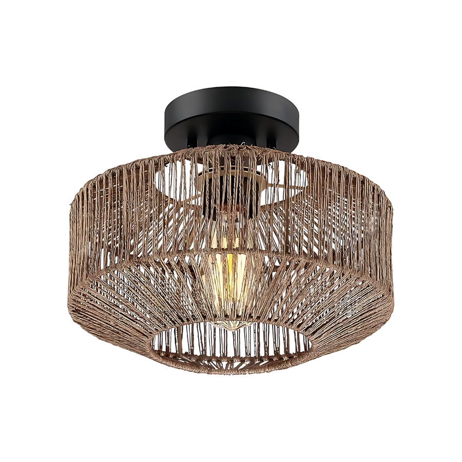 Luminária de teto Trançada