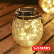 Luminária externa (1+2 GRÁTIS) Lâmpada solar de vidro