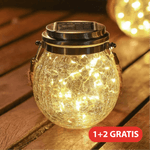 Luminária externa (1+2 GRÁTIS) Lâmpada solar de vidro