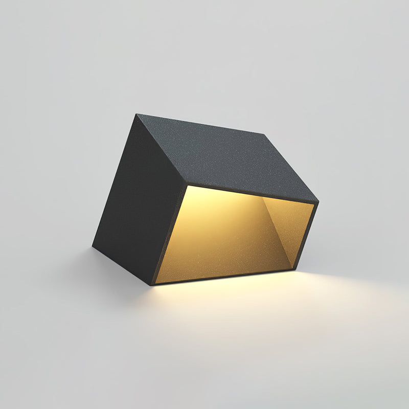 Luminária externa Cubo de Jardim solar ∅ 12.2″ x Altura 8.7″ Diâmetro 31cm x Altura 22cm