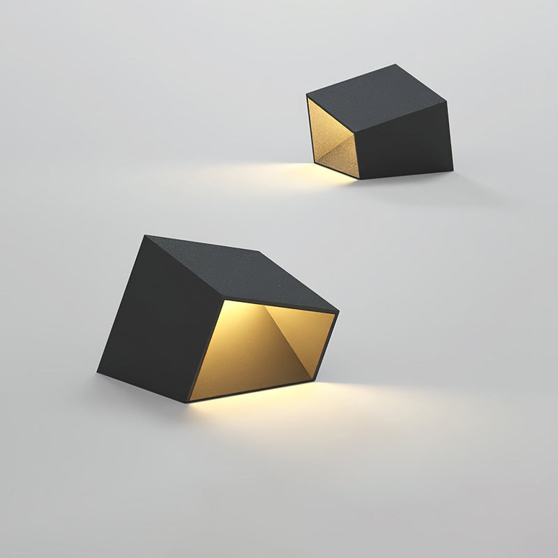 Luminária externa Cubo de Jardim solar