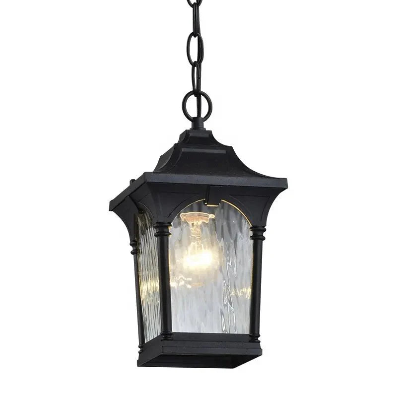 Luminária externa | Elegante luminária industrial pendente