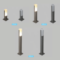 Luminária externa Gavia | Iluminação para áreas externas