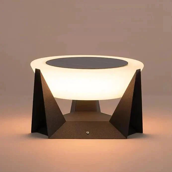 Luminária externa – Iluminação solar para jardins (alimentada por energia solar)