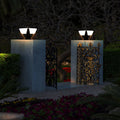 Luminária externa – Iluminação solar para jardins (alimentada por energia solar)