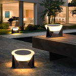 Luminária externa – Iluminação solar para jardins (alimentada por energia solar)