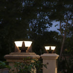 Luminária externa – Iluminação solar para jardins (alimentada por energia solar)