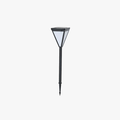 Luminária externa LED Contemporânea Orr Design em Metal e Acrílico Preto