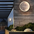 Luminária externa LED Moderna em Forma de Lua à Prova d'Água IP65 Elif