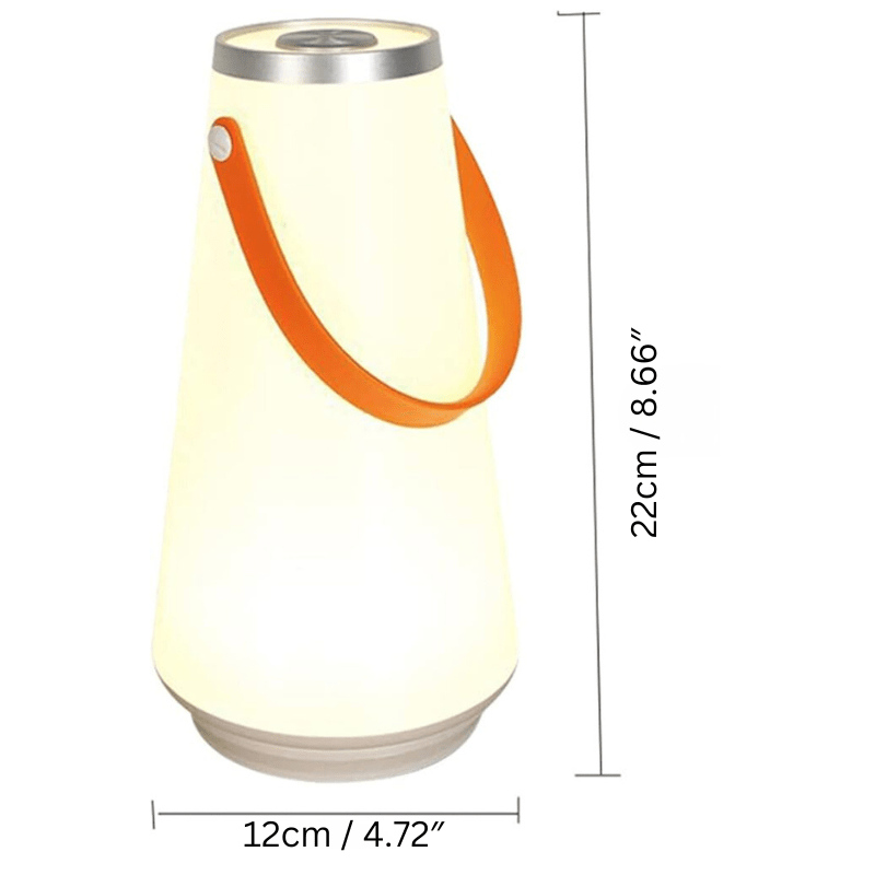 Luminária externa LED portátil para acampamento