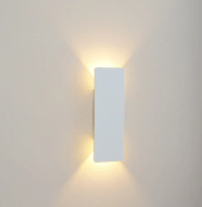 Luminária externa LED resistente à água para parede