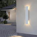 Luminária externa LED resistente à água para parede