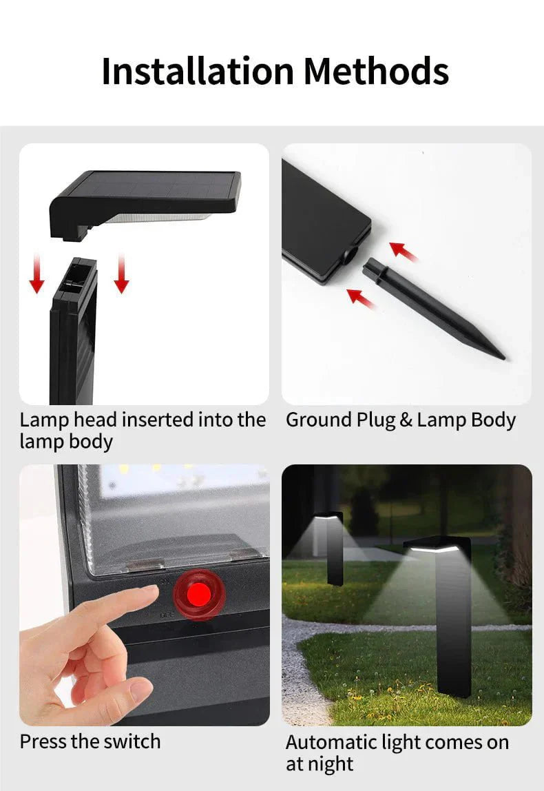 Luminária externa Lavie Zonne para Jardim