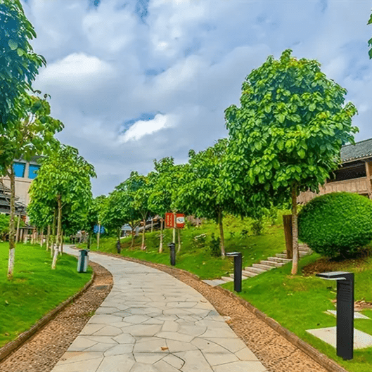 Luminária externa Lavie Zonne para Jardim