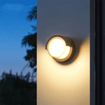 Luminária externa Lucy com Detecção de Movimento Círculo 1