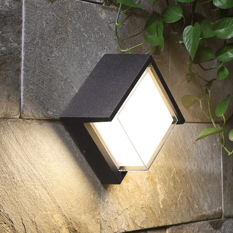 Luminária externa Lucy com Detecção de Movimento Quadrado 1