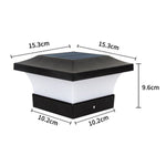 Luminária externa Nugee Short | Luminária solar para ambientes externos