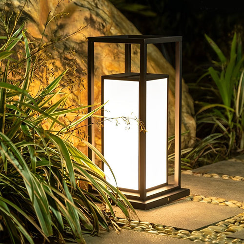 Luminária externa - Poste Solar LED Resistente à Água com Tecnologia Lumosolar Solar 50,038 cm