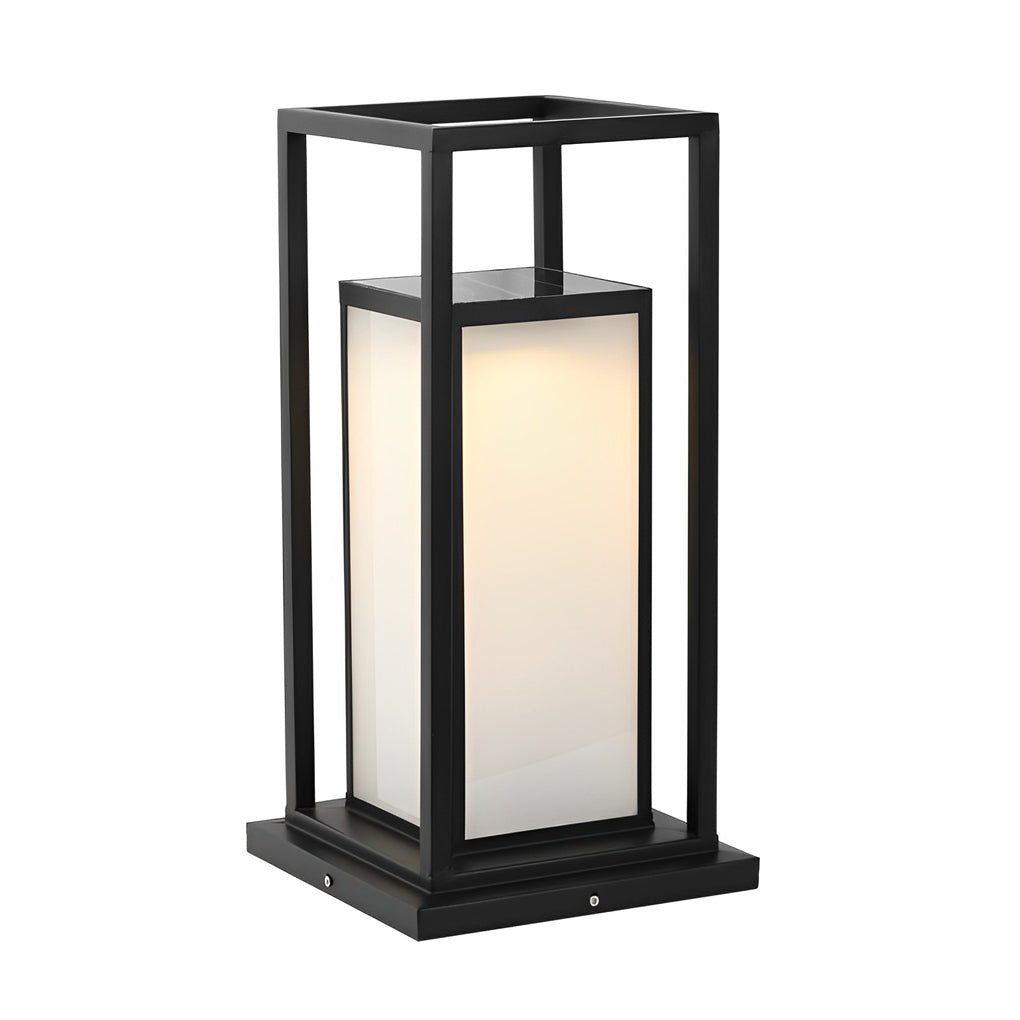 Luminária externa - Poste Solar LED Resistente à Água com Tecnologia Lumosolar