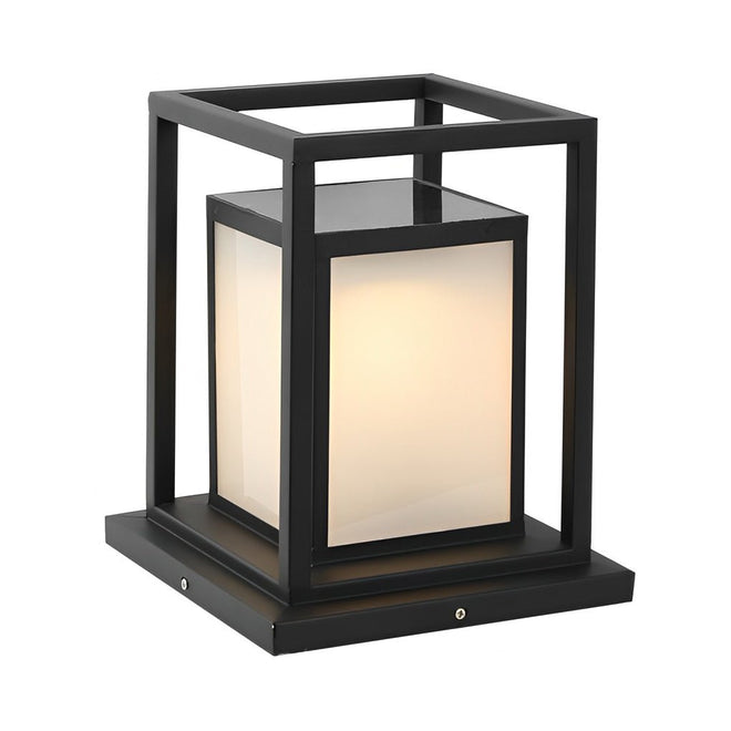 Luminária externa - Poste Solar LED Resistente à Água com Tecnologia Lumosolar