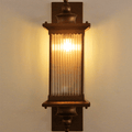 Luminária externa Retangular Vintage para Áreas Externas