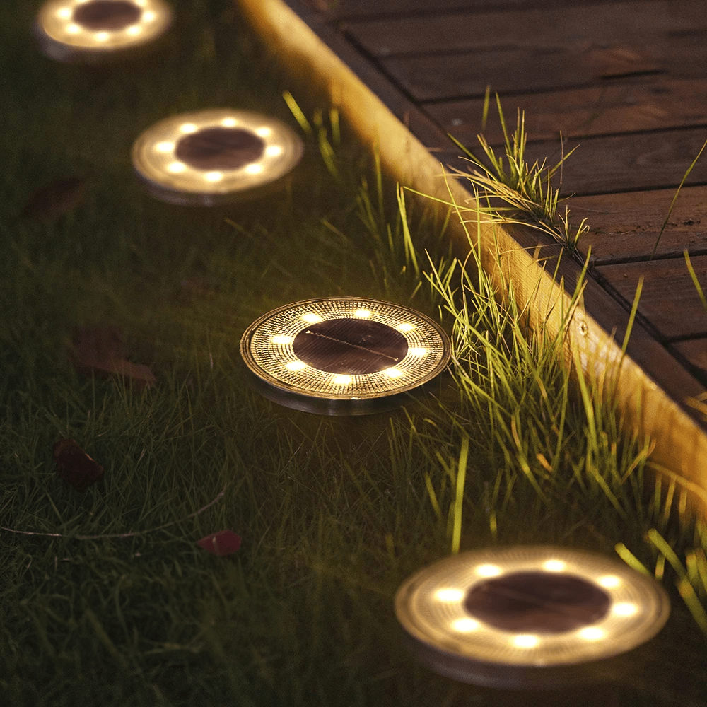 Luminária externa Sconeys™ | Iluminação solar resistente à água