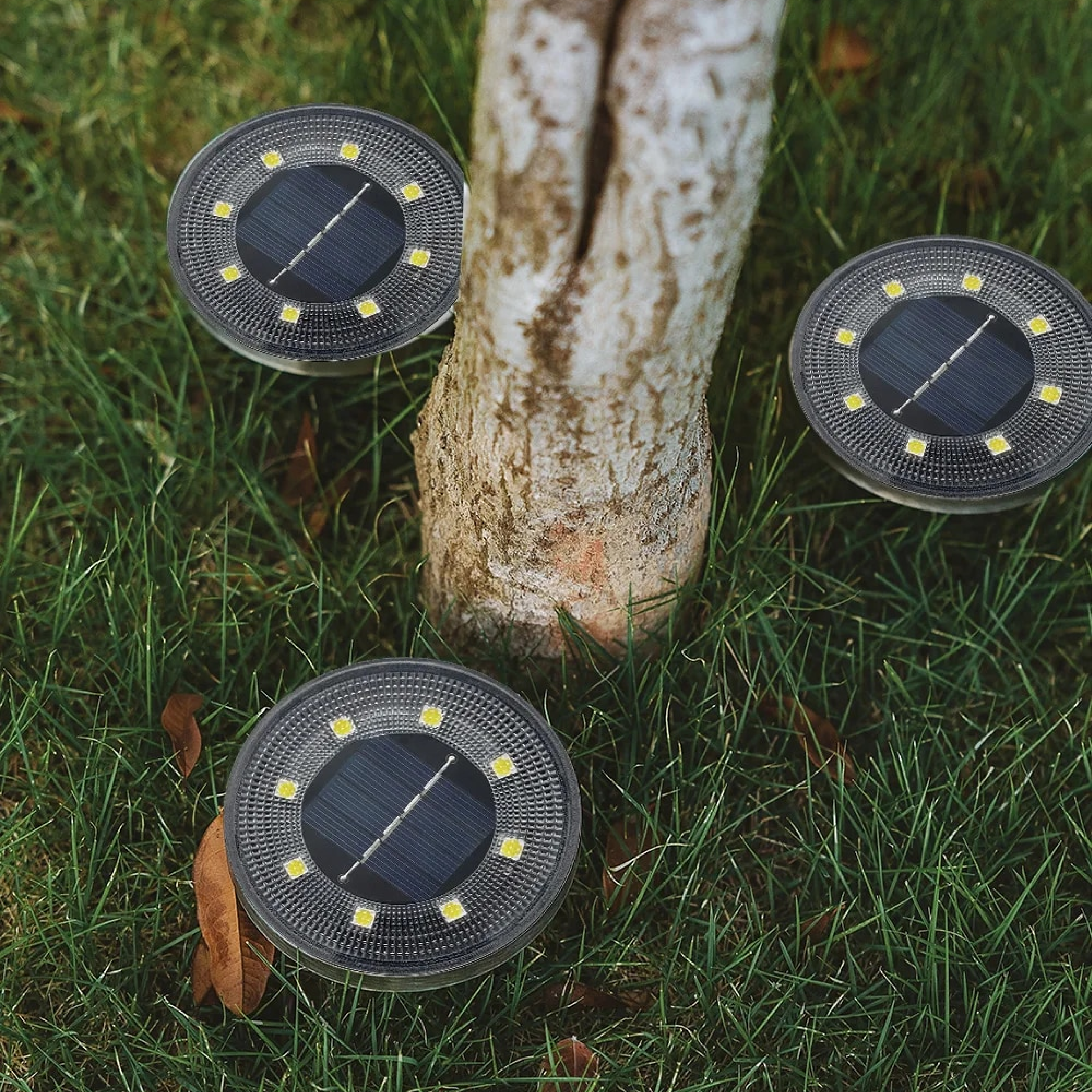 Luminária externa Sconeys™ | Iluminação solar resistente à água
