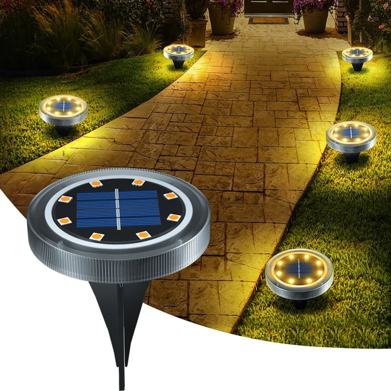Luminária externa Sconeys™ | Iluminação solar resistente à água