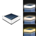 Luminária externa Solar Plana 3 Temperatura de cor Conjunto de 2