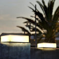Luminária externa Solar Plana