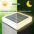 Luminária externa Solar Plana