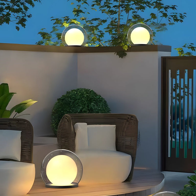 Luminária externa Zuillamp para áreas externas Com fio Branco