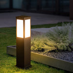 Luminária externa contemporânea solar Grande