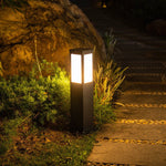 Luminária externa contemporânea solar Pequeno