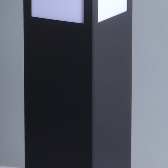 Luminária externa contemporânea solar