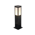 Luminária externa contemporânea solar
