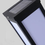 Luminária externa contemporânea solar