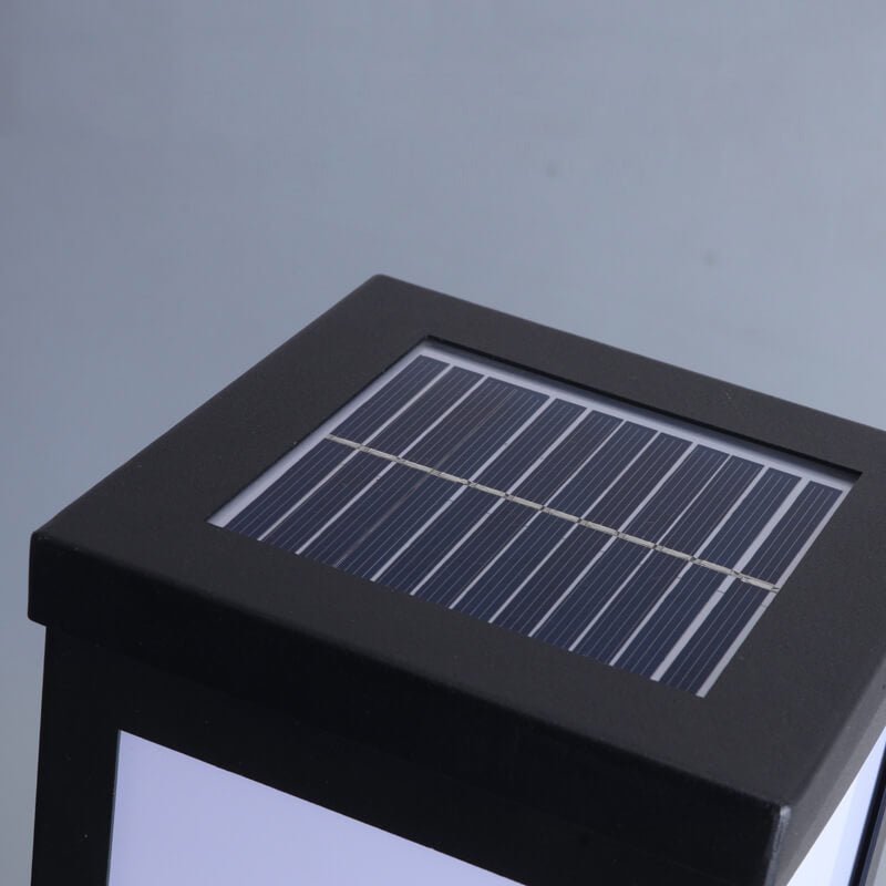 Luminária externa contemporânea solar