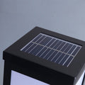 Luminária externa contemporânea solar