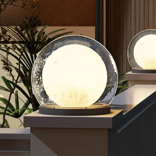 Luminária externa de Iluminação Vertical GrandeDiâmetro 40cm (15.74") Estilo Liso