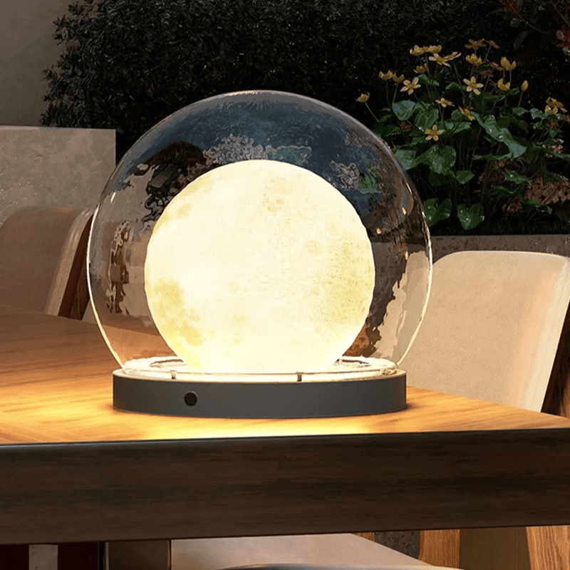 Luminária externa de Iluminação Vertical GrandeDiâmetro 40cm (15.74") Estilo Lua