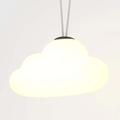 Luminária externa de Pendurar LED Minori Design Nuvem Branca em Metal/Acrílico para Jardim