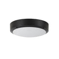 Luminária externa de alumínio LED embutida, redonda e resistente à água para áreas externas.