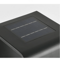 Luminária externa de chão solar
