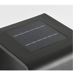 Luminária externa de chão solar