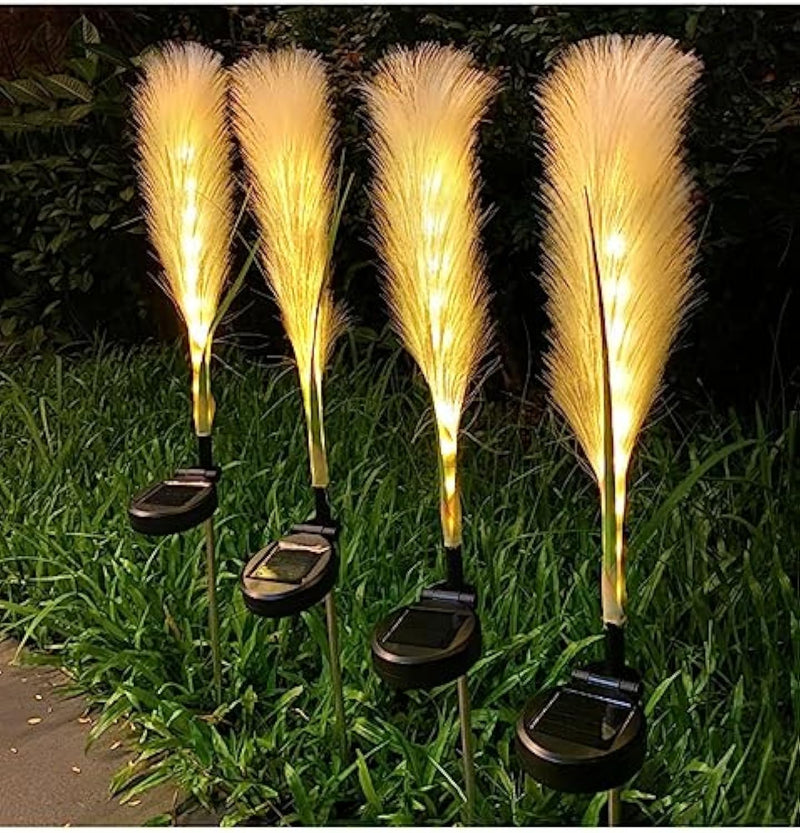 Luminária externa de fibra de vidro (solar)