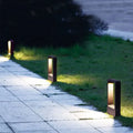 Luminária externa de jardim TerraLuxe 30CM Corpo Preto